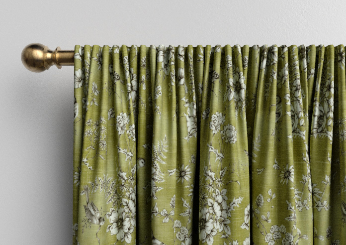 Finch Toile, Willow - Made to Measure Curtains - Image 9